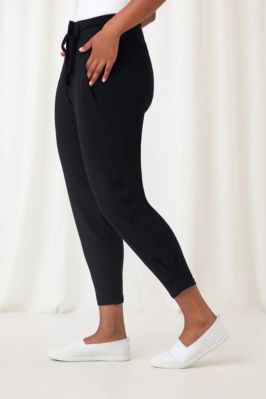 Cinch Faux Suede Legging | Black